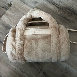 Rag and bone fur mini bag